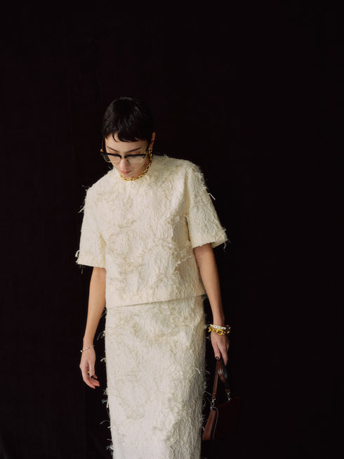 jacquard skirt